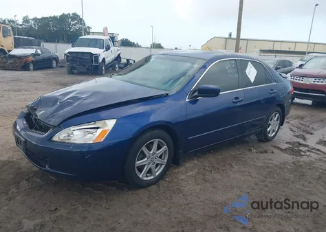 2003 Honda Accord 3.0 Ex из США, поврежденный, VIN 1HGCM66573A030135